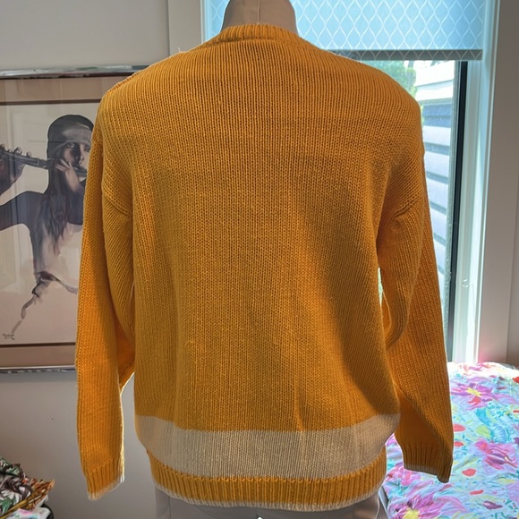 Vintage 80’s Cotton and Ramie Sweater size MP - Picture 2 of 5
